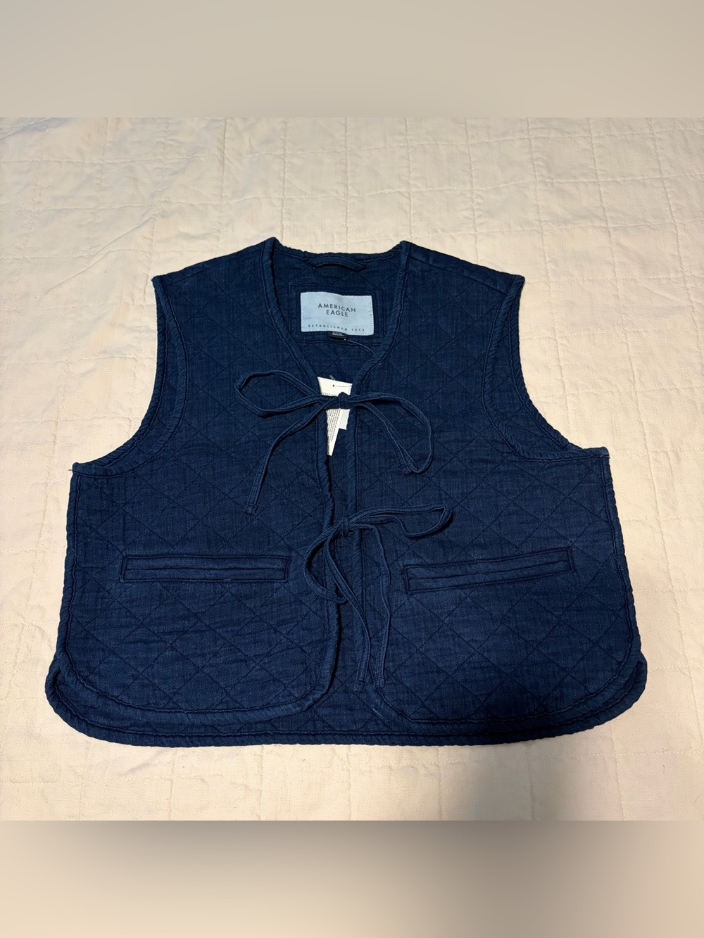 American Eagle Quilted Vest